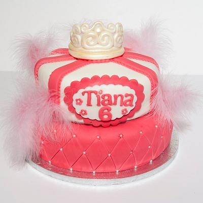 Princess Cake - Cake by Lace Cakes Swindon