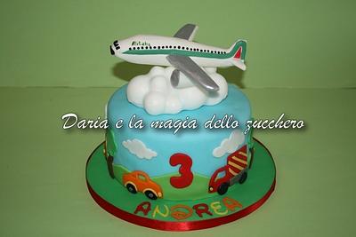Airplane cake - Cake by Daria Albanese