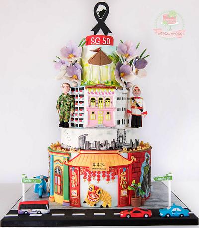 A Slice of Singapore - SG50 Bakers Collaboration - Cake by Jo Finlayson (Jo Takes the Cake)