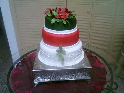                                         Christmas Party Cake - Cake by robier