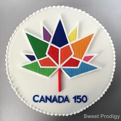 Canada 150 - Cake by Sweet Prodigy