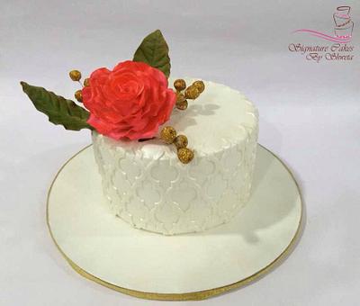 Moroccan Pearl beauty! - Cake by Signature Cake By Shweta