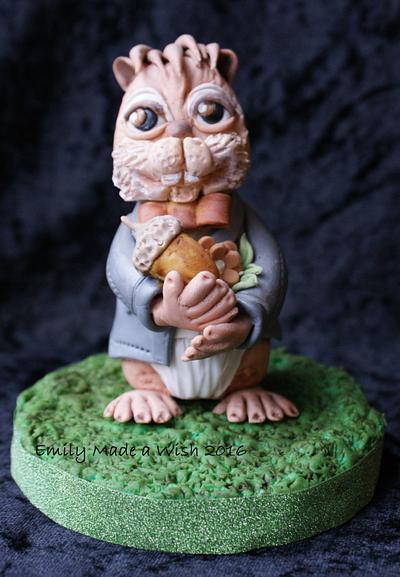 Mr Chipmunk - Cake by Emilyrose