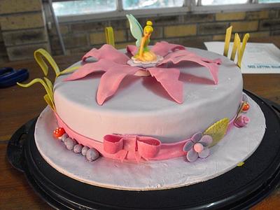 Tinkerbell Cake - Cake by Amber