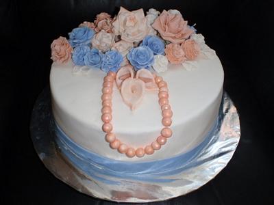 Flowers cake - Cake by Sabina