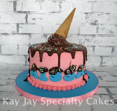 Ice Cream "Oopsie" Cake - Cake by Kimberley Jemmott