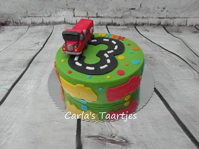 Cake with a Truck  - Cake by Carla 