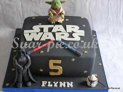 Star Wars - Cake by Sugar-pie