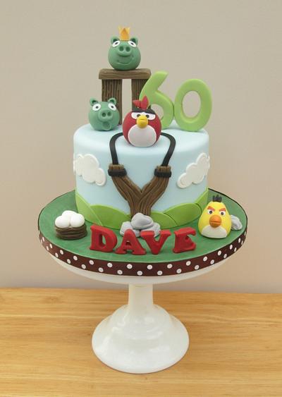 Angry Birds - Cake by The Buttercream Pantry