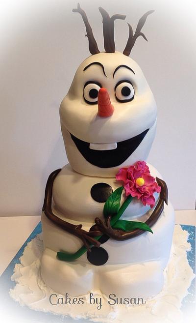 Olaf - Cake by Skmaestas