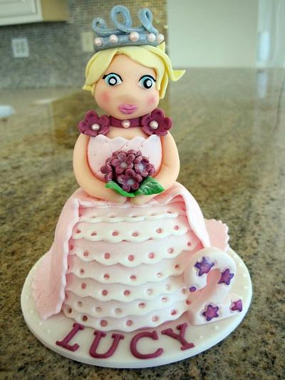Princess cake topper - Cake by Renee Daly