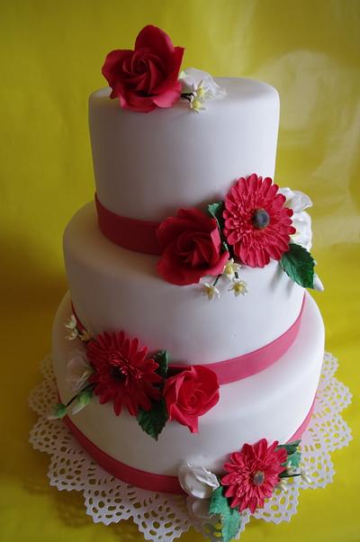 Wedding Cake - Cake by Tortenelfe