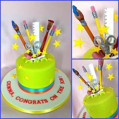 stationary cake - Cake by jameela