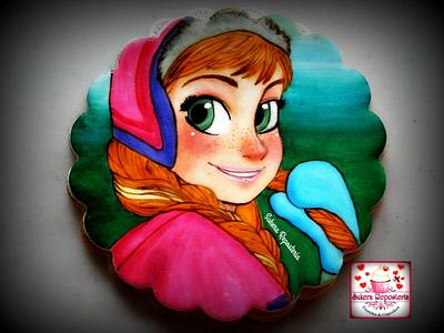 Anna Frozen - Cake by Vero Ortegón