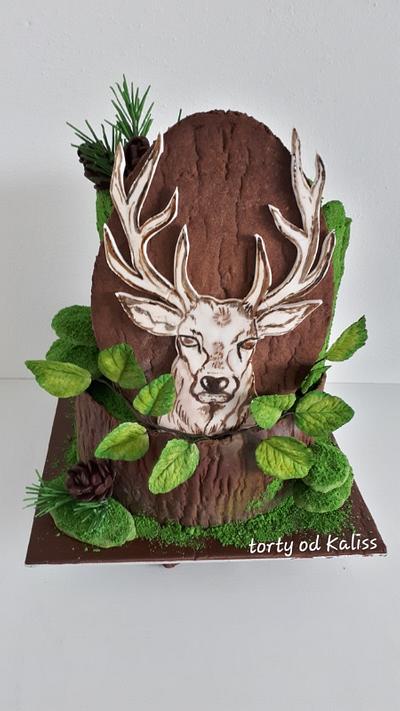For the hunter - Cake by Kaliss
