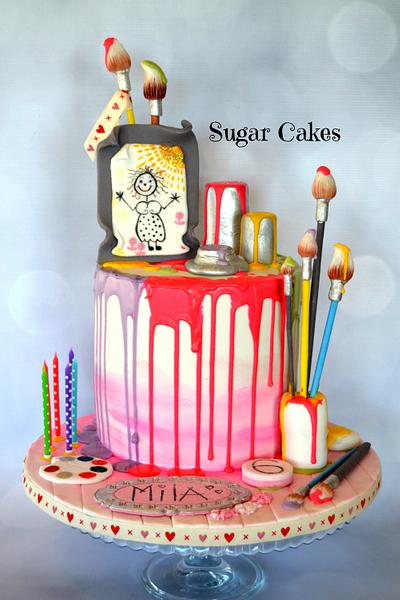 Fun Paintings & Drawings - Cake by Sugar Cakes 