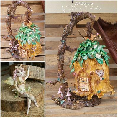 Enchanted House/Forest - Cake by Unique Cake's Boutique