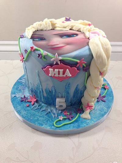 Another Frozen cake! - Cake by Gaynor's Cake Creations