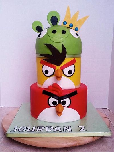 Angry Birds Cake - Cake by JB