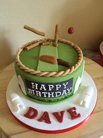 Any one for cricket? - Cake by Little C's Celebration Cakes