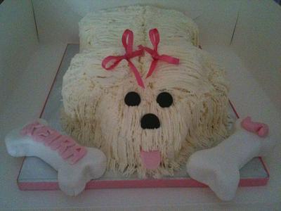 Dog cake - Cake by Roberta