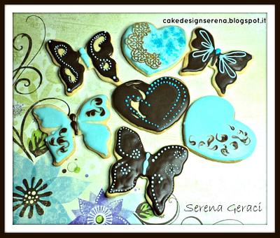 BUTTERFLY  COOKIES - Cake by Serena Geraci