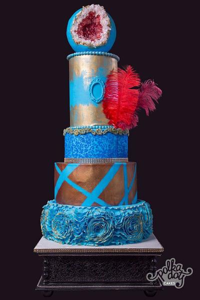 Blue Attack - Cake by Dhyan Coelho
