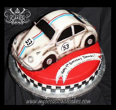 Disney's Herbie The Love Bug (TM) cake - Cake by Occasional Cakes