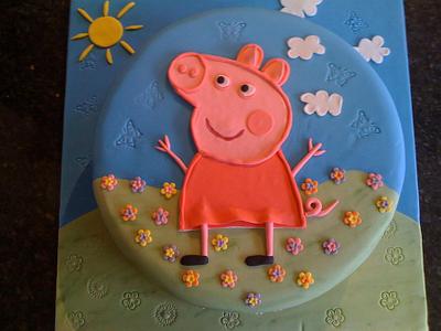 Peppa Pig - Cake by Mónica