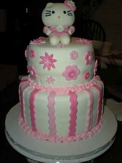 Hello Kitty Birthday Cake - Cake by Mary Kruithof