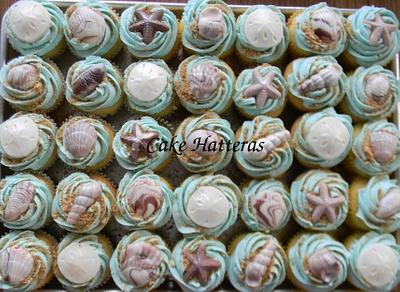 Beachy Cupcakes - Cake by Donna Tokazowski- Cake Hatteras, Martinsburg WV