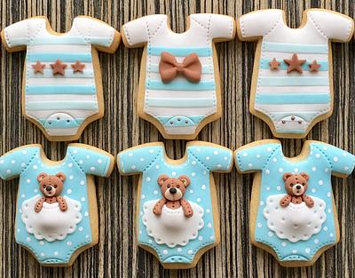 Baby shower cookies  - Cake by sansil (Silviya Mihailova)