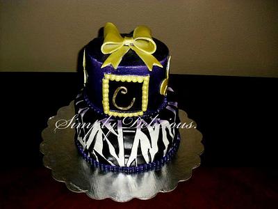 LSU - Cake by Simply Delicious Cakery