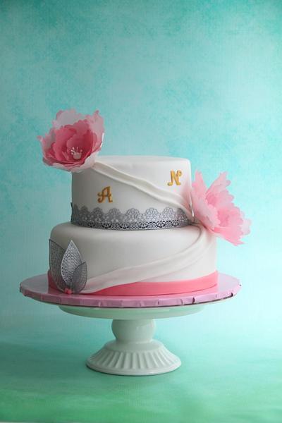 Elegant wedding cake - Cake by Tal Zohar