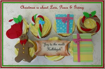 Christmas Cupcakes for Starship Hospital - Cake by Mel_SugarandSpiceCakes