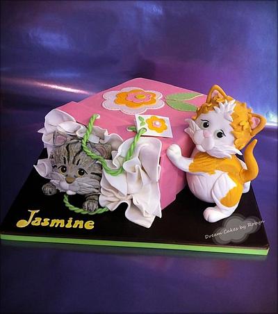 Mischievous Kittens - Cake by Dream Cakes by Robyn