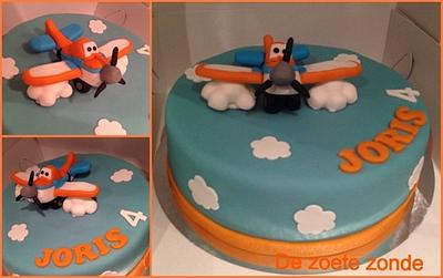 Dusty planes cake - Cake by marieke