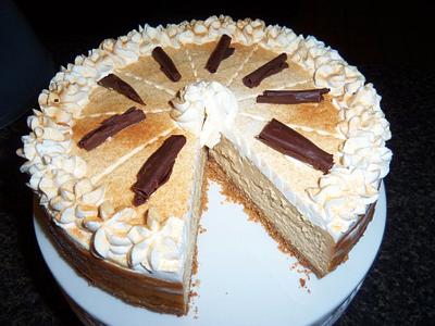Cappuccino Cheesecake - Cake by Monica@eat*crave*love~baking co.