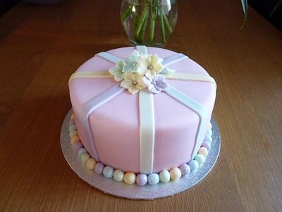 Ladys Birthday Cake - Cake by Sharon Todd