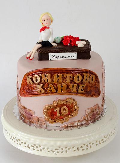 70 year anniversary - Cake by Rositsa Lipovanska