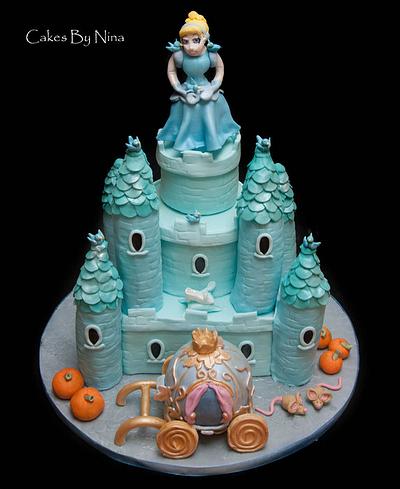 Blue Birds and Cinders - Cake by Cakes by Nina Camberley