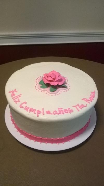 Rose  cake - Cake by Tareli