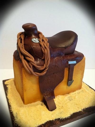 Western saddle cake - Cake by Skmaestas