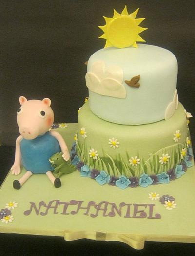 George Pig - Cake by Essentially Cakes