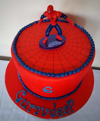 Spider-Man cake  - Cake by Dawn Wells