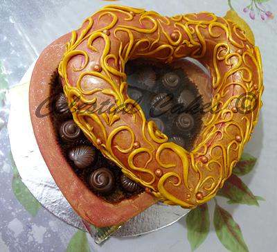 Chocolate Box Cake  - Cake by Rosna Rehanesh