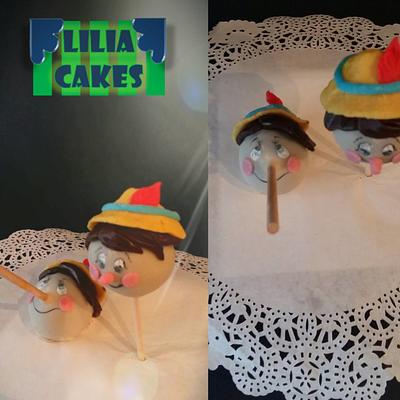 Pinocchio Cake Pops - Cake by LiliaCakes