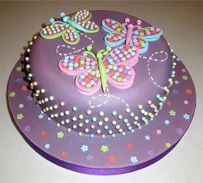 ♥ Butterfly cake ♥ - Cake by Monika Zaplana