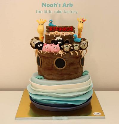 Noah's Ark Cake for baby Kyriakos - Cake by The Little Cake Factory 