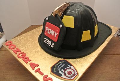 FDNY cake - Cake by Denise Makes Cakes